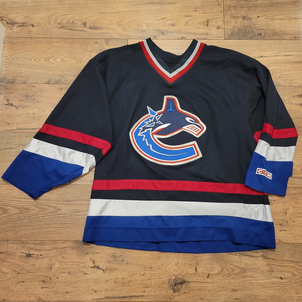Vintage Vancouver Canucks Jersey (13) Men's XL - See Photos For Flaws - Picture 2 of 14